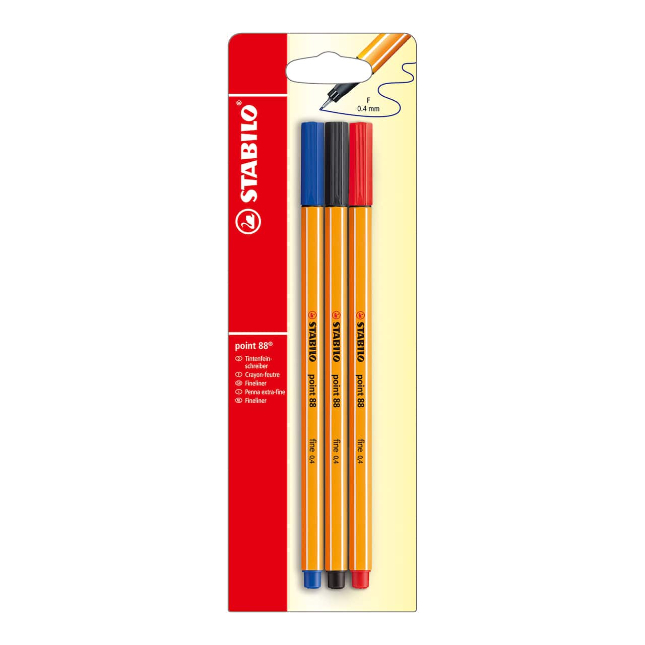 Stabilo&#xAE; Point 88 3 Color Pen Set
